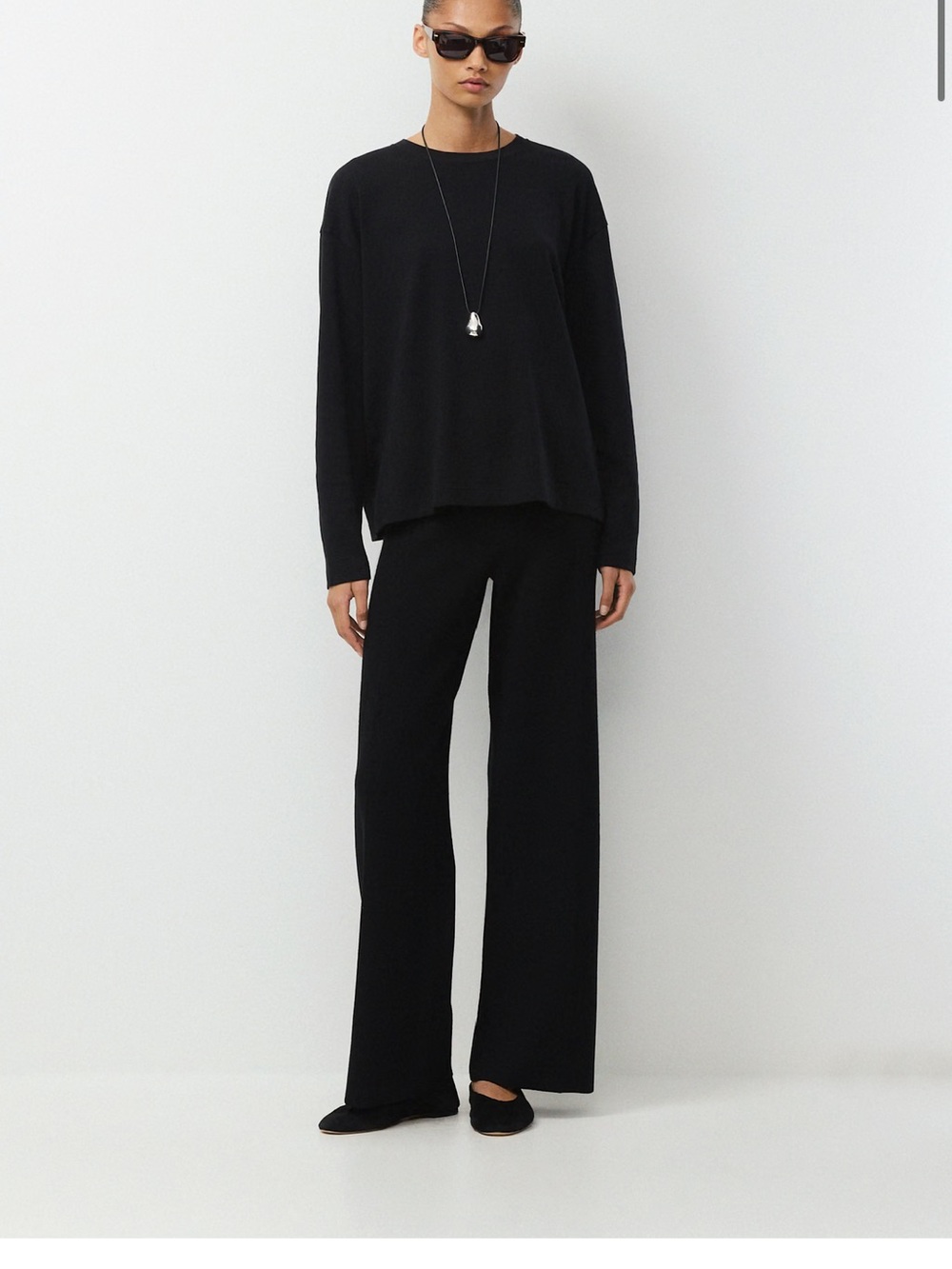ARITZIA the group wide leg pull on souvenir pant